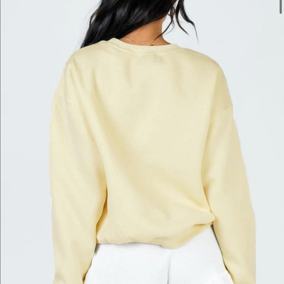 Princess Polly YOSEMITE OVERSIZED CREWNECK SWEATSHIRT CREAM - Picture 2 of 7